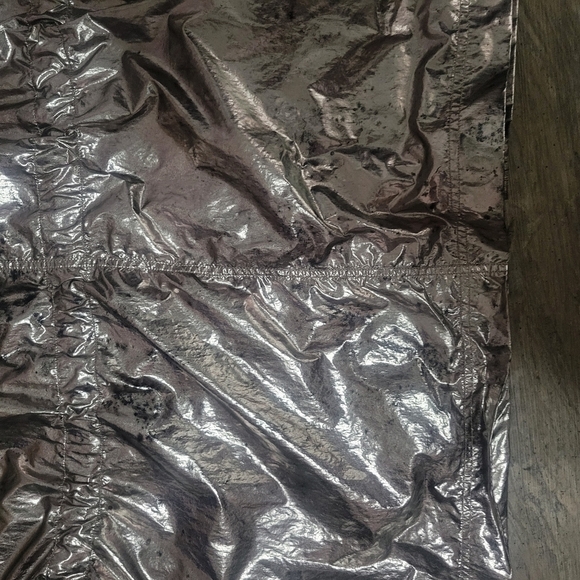 Free People sinched waist with hood rain jacket size xs/s oversized - Picture 6 of 16